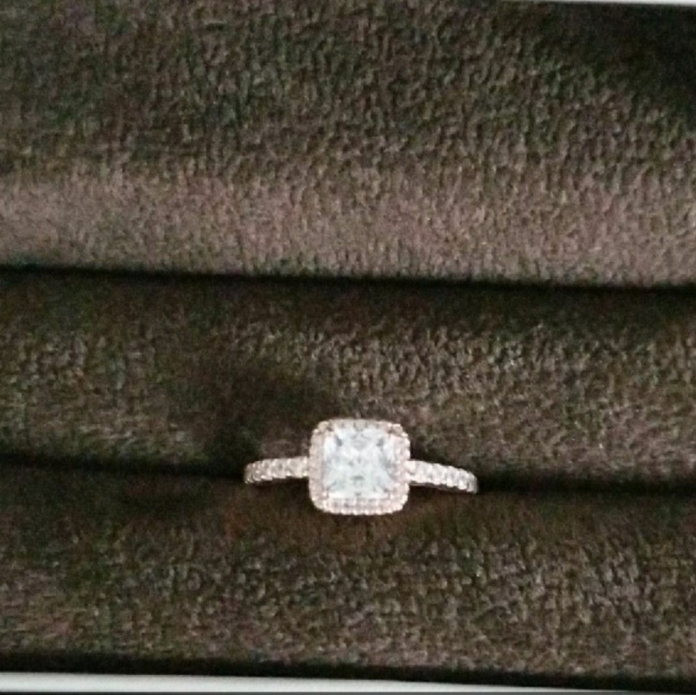 Rose gold pandora ring